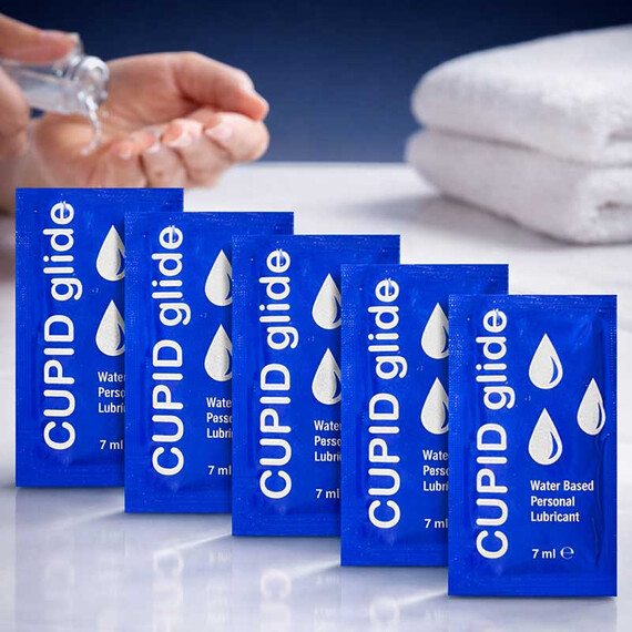 5бр. Интимен лубрикант Cupid Glide 7ml
