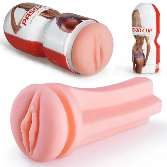 Луксозен мъжки мастурбатор с реалистичен дизайн и компактна форма