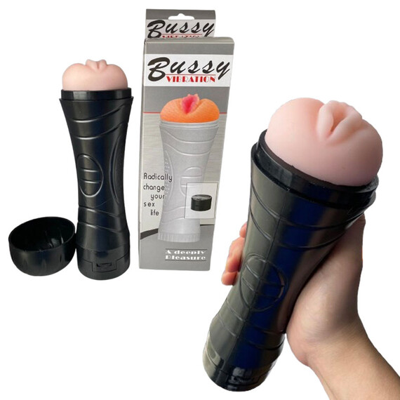 Вибриращ мъжки мастурбатор от Medical TPE с вибрация