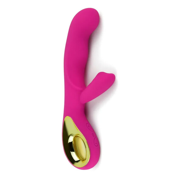 Луксозен презареждаем Вибратор с клиторален стимулатор с 10 скорости