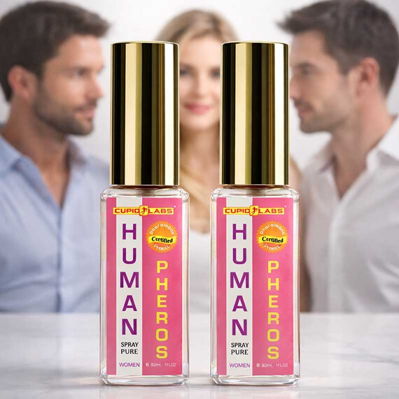 Снимка на 2бр. Женски парфюм с феромони ''Human Pheros''