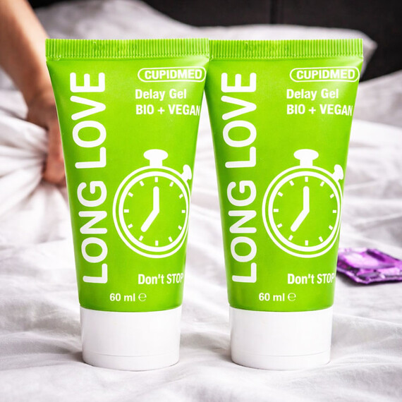 Снимка на 2 x Задържащ гел за мъже Long Love
