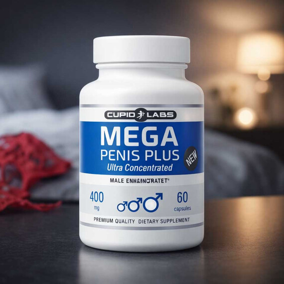 Снимка на Капсули за уголемяване на пениса Mega Penis Plus 60бр