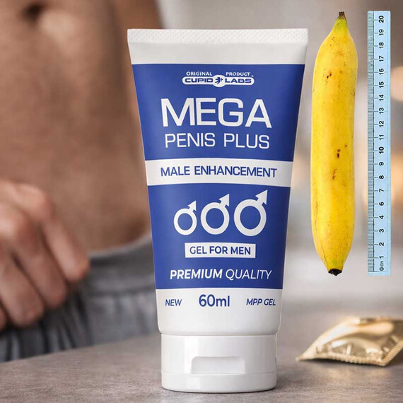 Гел за трайно пенис уголемяване Mega Penis Plus Gel 60mlснимка 2