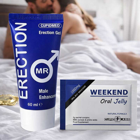 Mr. Erection гел за по-силна ерекция + Подарък WEEKEND желе за ерекция