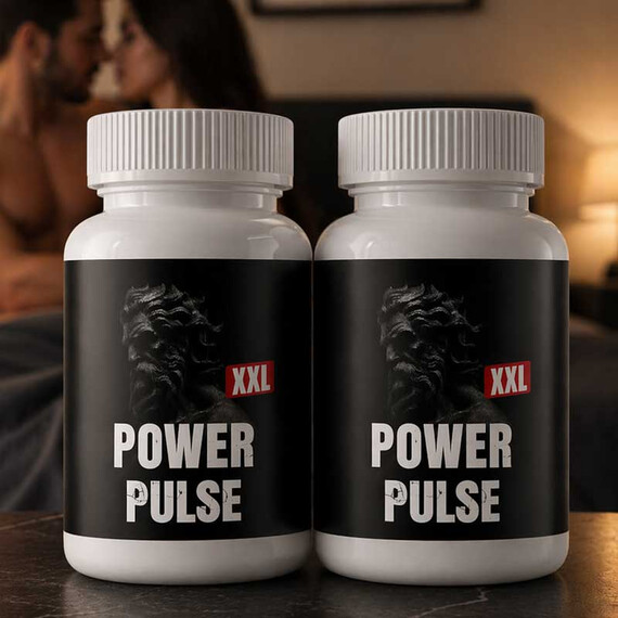 2 опаковки Power Pulse XXl – натурални капсули за уголемяване и подсилване на ерекцията