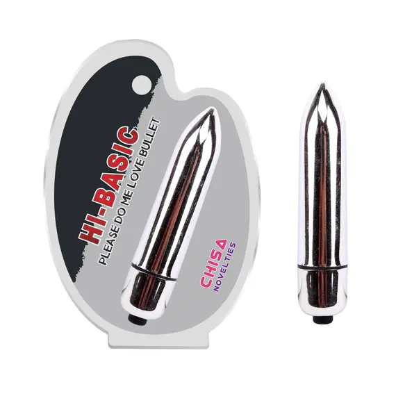 Мини булит Please Do Me Love Bullet Silver