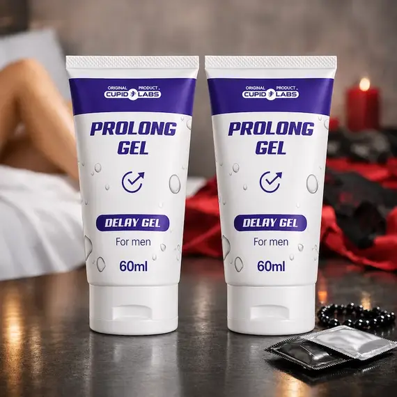 2 x Силен задържащ гел за мъже PROLONG gel 60мл
