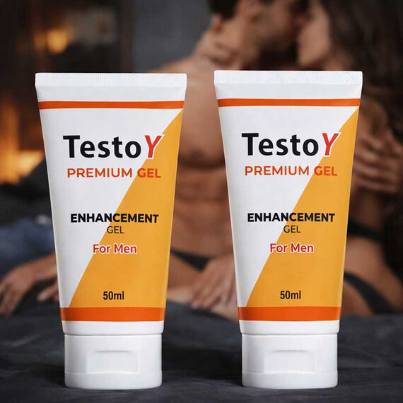 Снимка на 2 x Testoy Premium Gel - гел за ерекция 2x50мл.