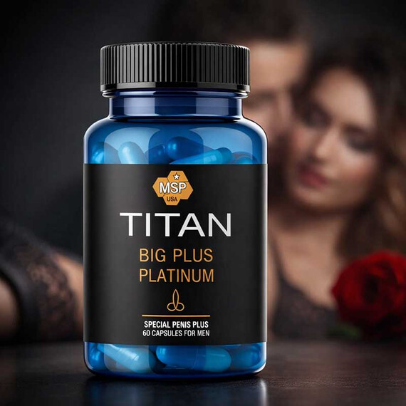Titan Pills за Уголемяване на пениса и засилване на ерекцията 60 капсулиснимка 2