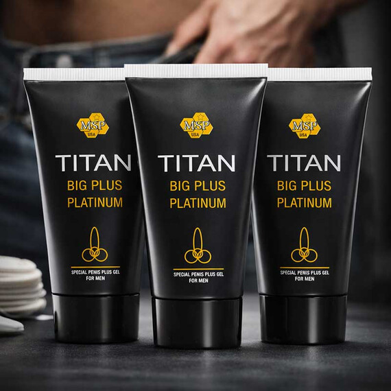 3 x Titan gel - Титан гел платинум за уголемяване