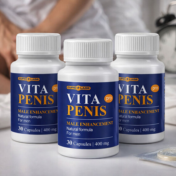 Капсули за уголемяване на пениса Vita Penis - 3 месечен пакет (2 + 1 безплатно)снимка 2