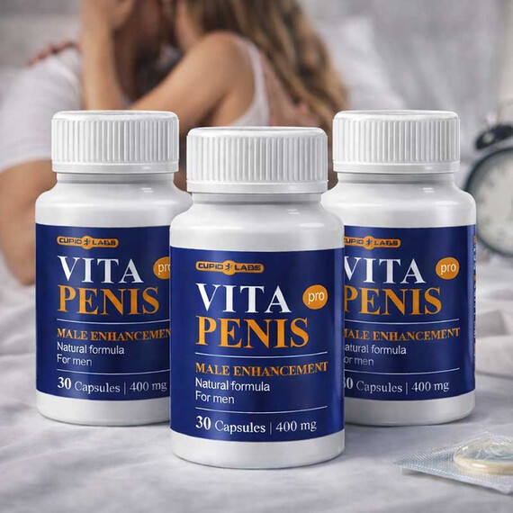 Капсули за уголемяване на пениса Vita Penis - 3 месечен пакет (2 + 1 безплатно)