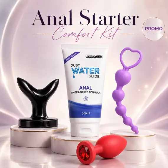 Anal Starter Comfort Kit – промо комплект за спокойно начало, контрол и комфорт