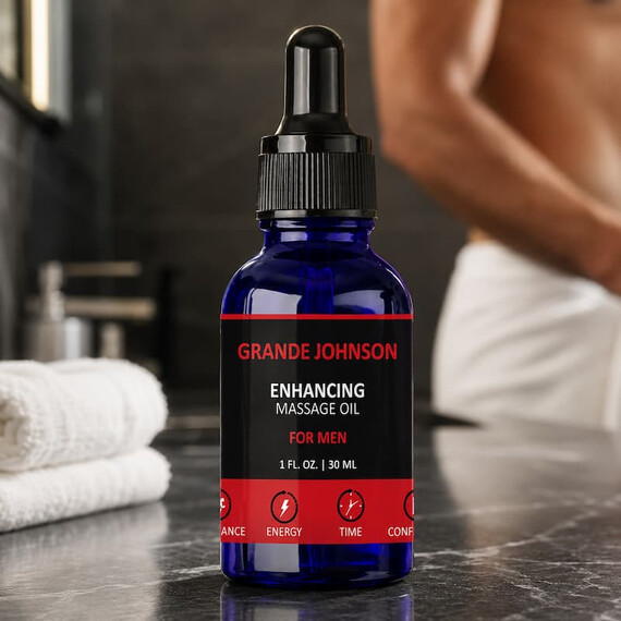 Олио за увеличаване размера на пениса Grande Johnson 30ml