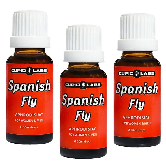 Испанска муха Купид Възбуждащи капки Spanish Fly 3х20mlснимка 2