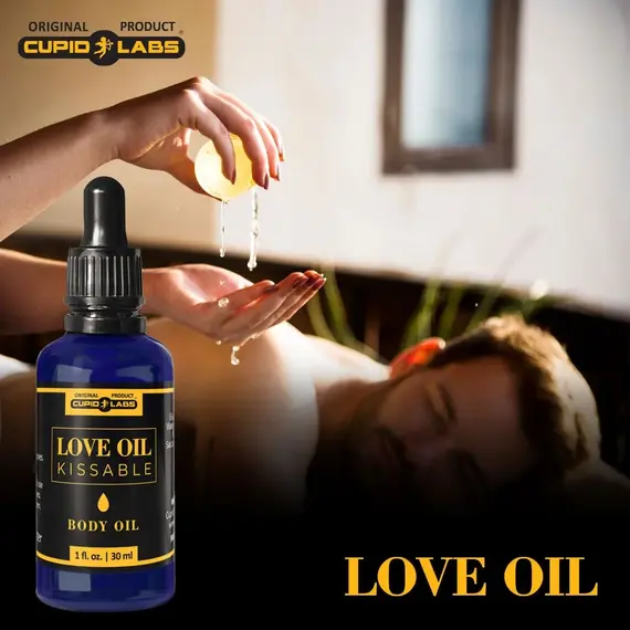 Еротично олио за масаж Cupid Labs Love Oil - 30mlснимка 2