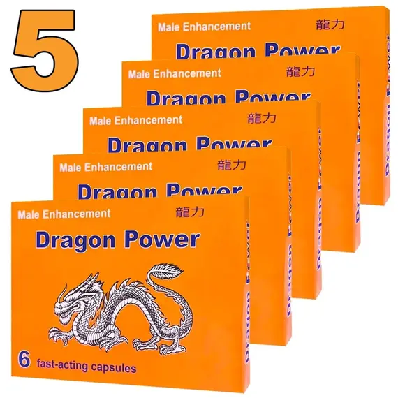 5 x Капсули за ерекция Dragon Power 5x6 капсули