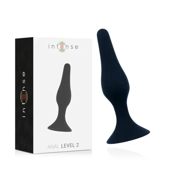 INTENSE - анален LEVEL 2 11.5CM черен