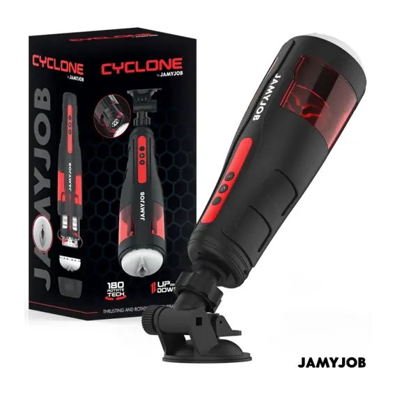 JAMYJOB - CYCLONE автоматичен вагина мастурбатор 10 ротация и тласкащи режима