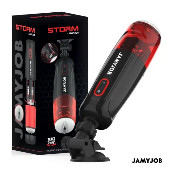 JAMYJOB - STORM автоматичен вагина мастурбатор 10 ротация и тласкащи режима