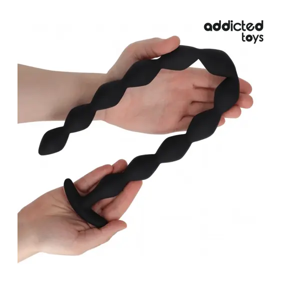 ADDICTED - EXTRA дълъг силиконова анална тапа