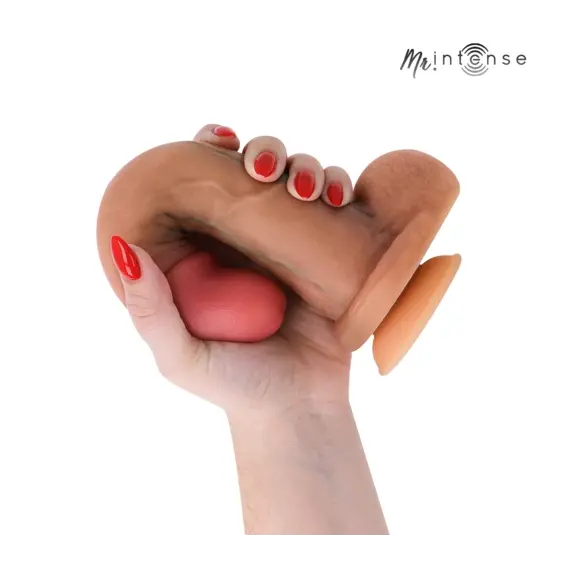 MR INTENSE - GARY L ултрареалистичен силиконов COCK с тестиси 23 см диаметър 4.7 см