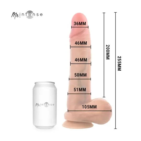 MR INTENSE - GARY XL ултрареалистичен силиконов COCK с тестиси 25.5 см диаметър 5.1 см