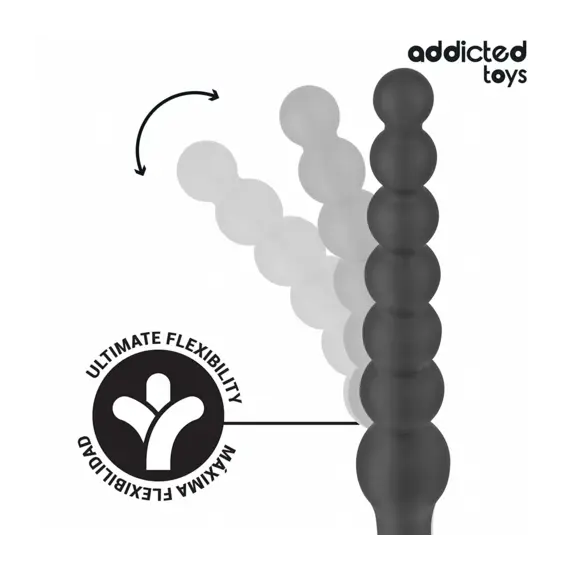 ADDICTED - Двоен анален масажор силиконов 24 смснимка 2