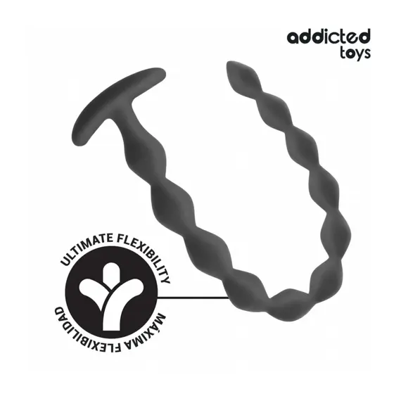 ADDICTED - EXTRA дълъг силиконова анална тапаснимка 2