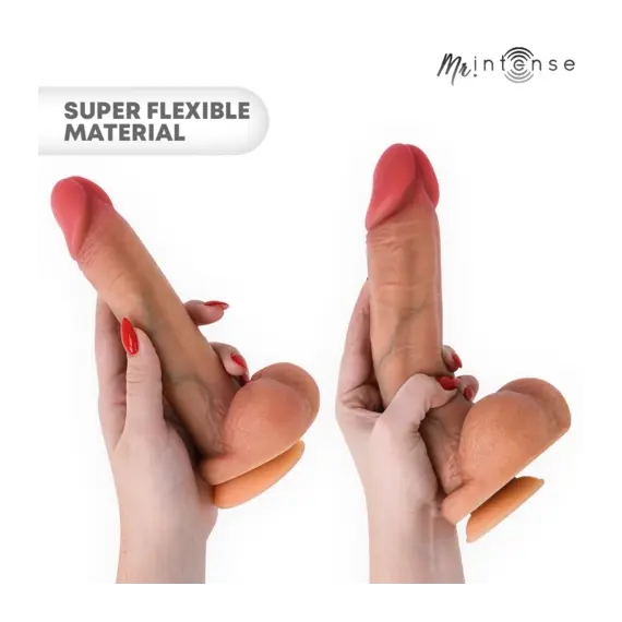 MR INTENSE - GARY M ултрареалистичен силиконов COCK с тестиси 20 см диаметър 4.2 смснимка 2