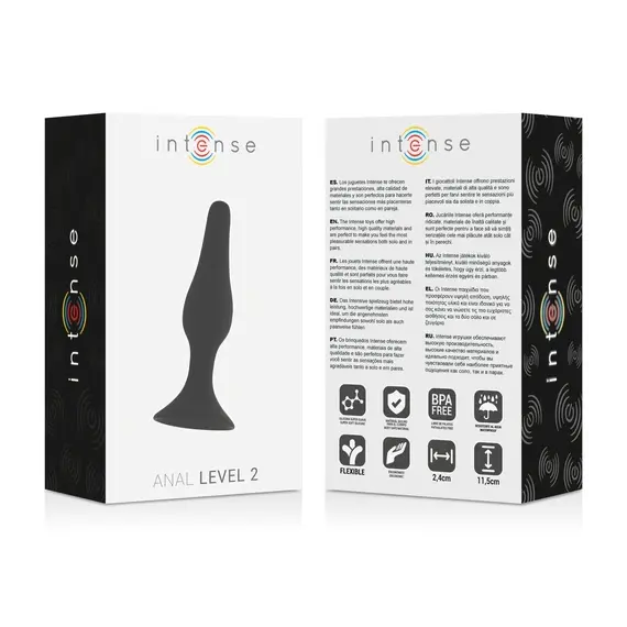 INTENSE - анален LEVEL 2 11.5CM черенснимка 3