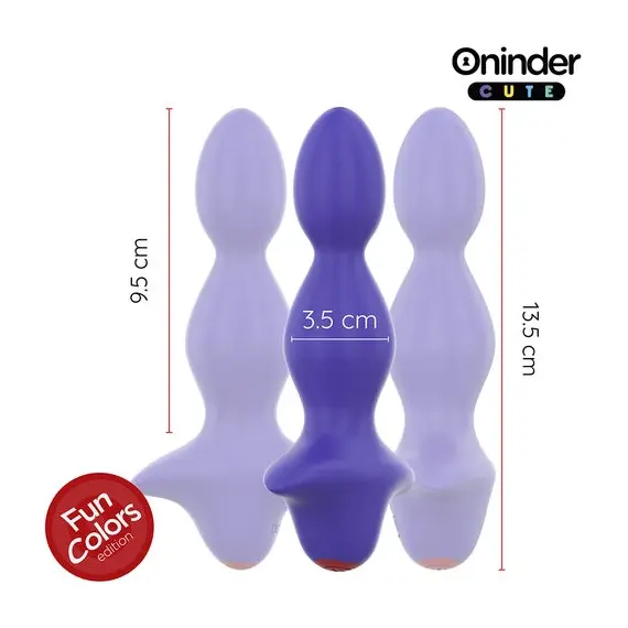 ONINDER CUTE - LOVE BUTT вибриращ анална тапа разширител - FREE WORLDWIDE приложениеснимка 3