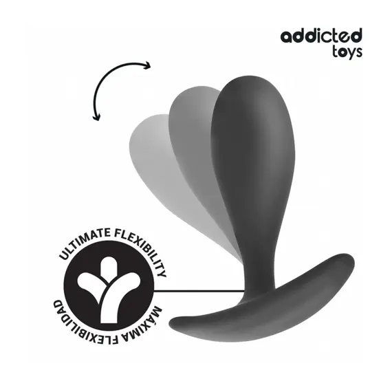 ADDICTED - Комплект OF 3 анална тапа силиконов модел 2снимка 3