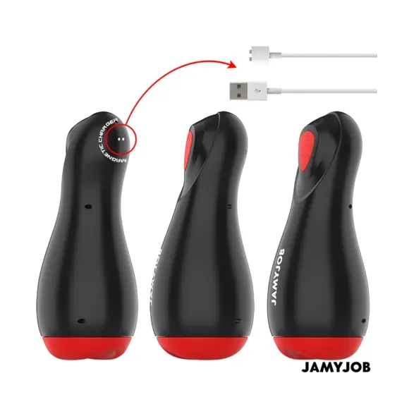 JAMYJOB - CORE-X автоматичен мастурбатор 5 вакуумна стимулация и вибрация режимаснимка 4