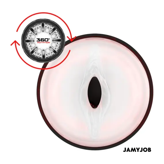 JAMYJOB - STORM автоматичен вагина мастурбатор 10 ротация и тласкащи режимаснимка 4