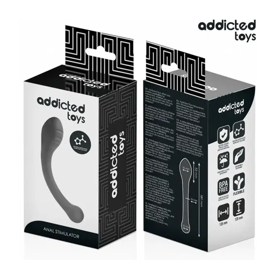 ADDICTED - анален стимулатор силиконов 18 смснимка 5