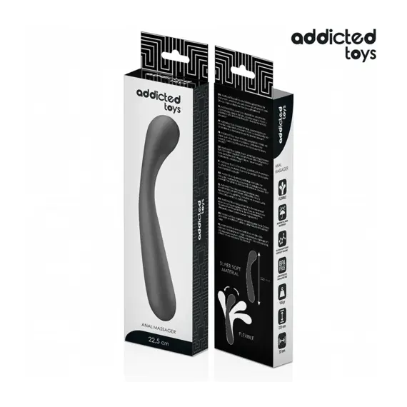 ADDICTED - Двоен анален масажор силиконов 22.5 смснимка 5