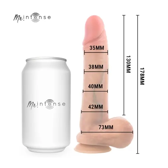 MR INTENSE - GARY S ултрареалистичен силиконов COCK с тестиси 17.8 см диаметър 4.2 смснимка 5
