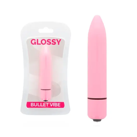 GLOSSY - THIN вибратор DEEP ROSE
