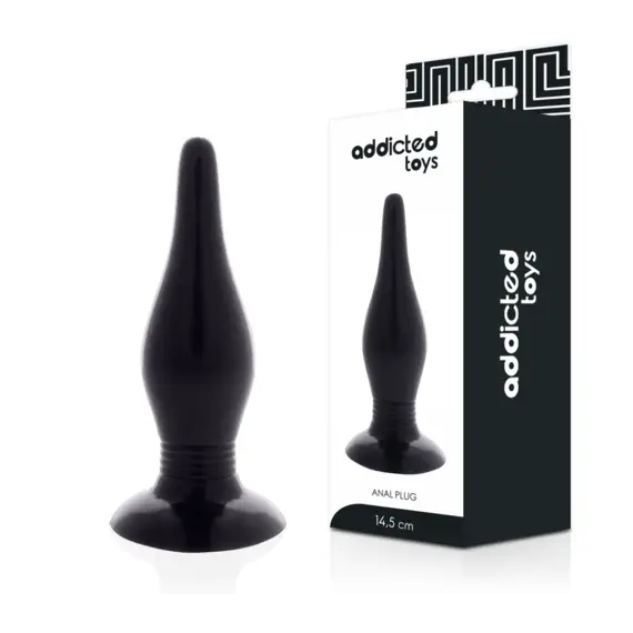 ADDICTED TOYS - ANAL PLUG 14.5 см черен