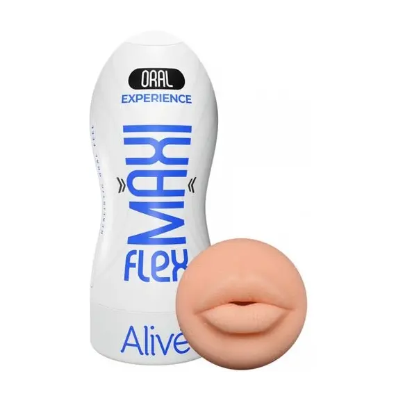 ALIVE - MAXI FLEX MALE MASTURBADOR ORAL SIZE L
