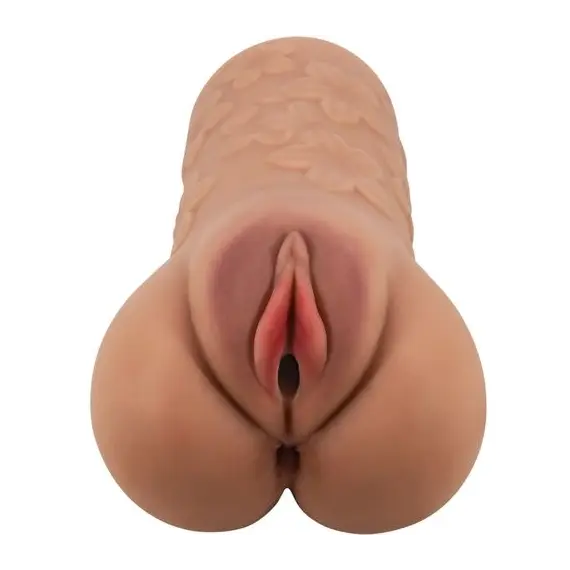 CRAZY BULL - SCARLET вагина и ANUS DESIGN с FLOWERS телесен
