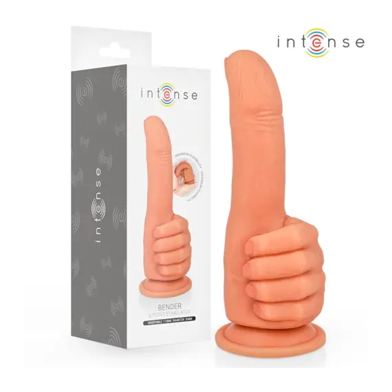 INTENSE - BENDER G-SPOT STIMULATOR FLEXIBLE HAND 11.3 см