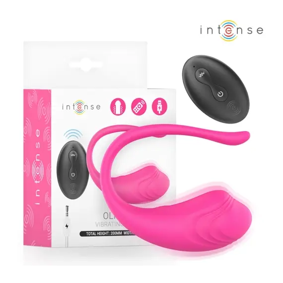 INTENSE - OLIVIA розов VIBRATING EGG с дистанционно управление