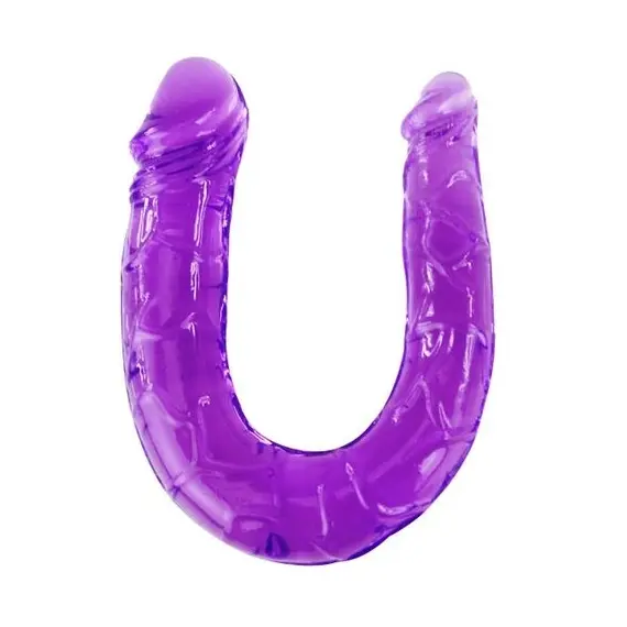 BAILE - Двоен дилдо IN LILAC FLEXIBLE желе