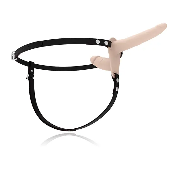 FETISH SUBMISSIVE HARNESS - Двоен пенетрация телесен UP вибраторснимка 2