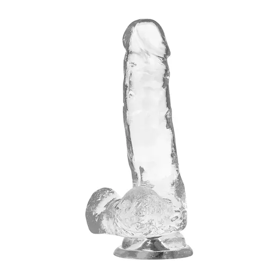X RAY - Прозрачен COCK с BALLS 18.5 см -O- 3.8 смснимка 2
