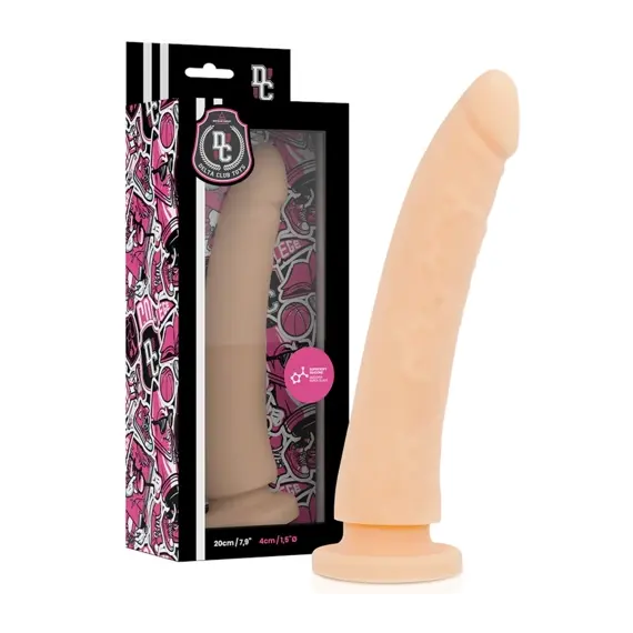 DELTA CLUB - TOYS натурален дилдо MEDICAL силиконов 20 см -O- 4 смснимка 2