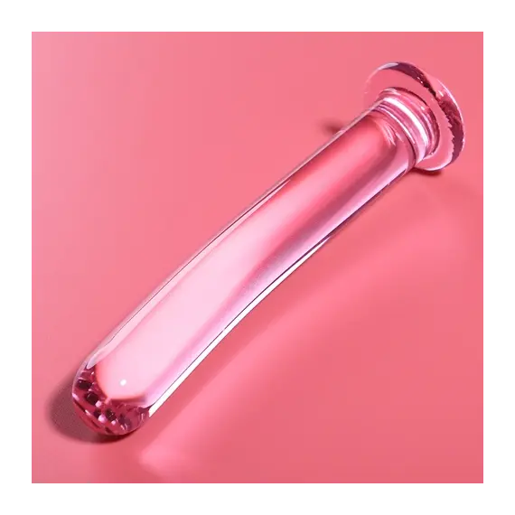 NEBULA SERIES BY IBIZA - MODEL 8 дилдо боросиликатно стъкло розов 14.5 см -O- 2 смснимка 2
